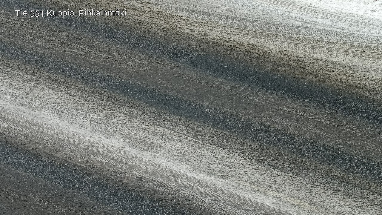 Weather Camera Image Road 551 Kuopio, Pihkainmäki, Kuopio, Pohjois-Savo