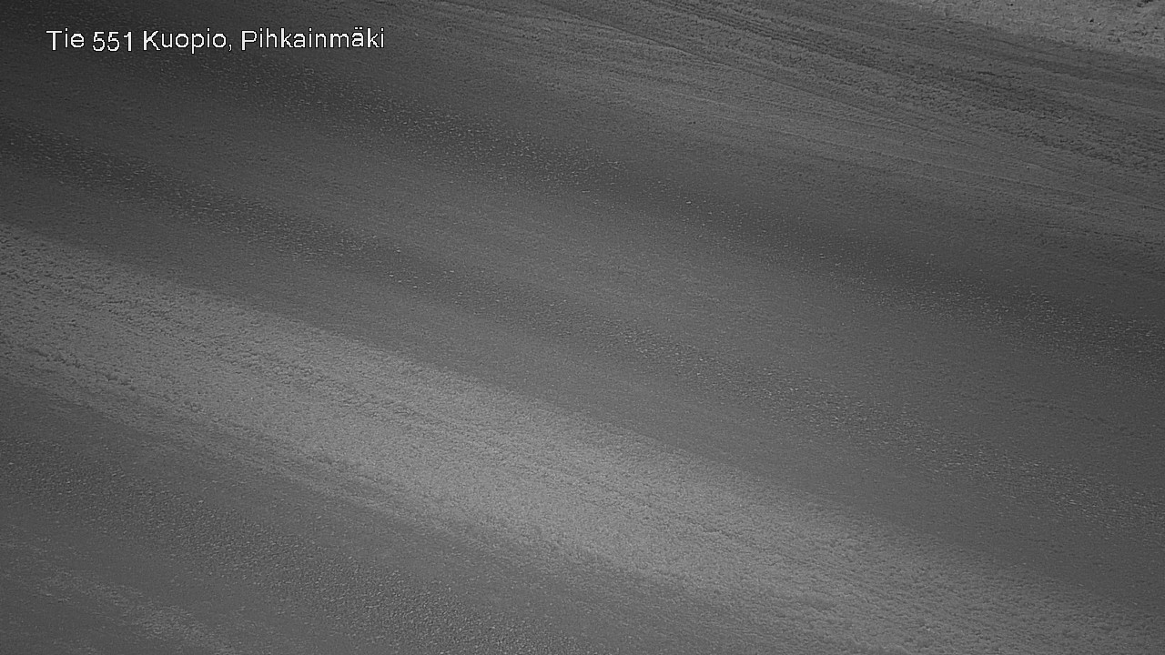Weather Camera Image Road 551 Kuopio, Pihkainmäki, Kuopio, Pohjois-Savo