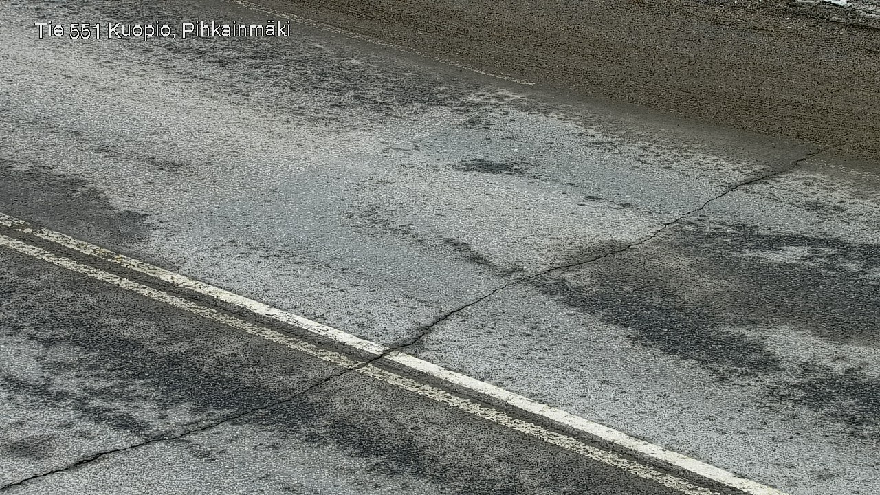 Weather Camera Image Road 551 Kuopio, Pihkainmäki, Kuopio, Pohjois-Savo