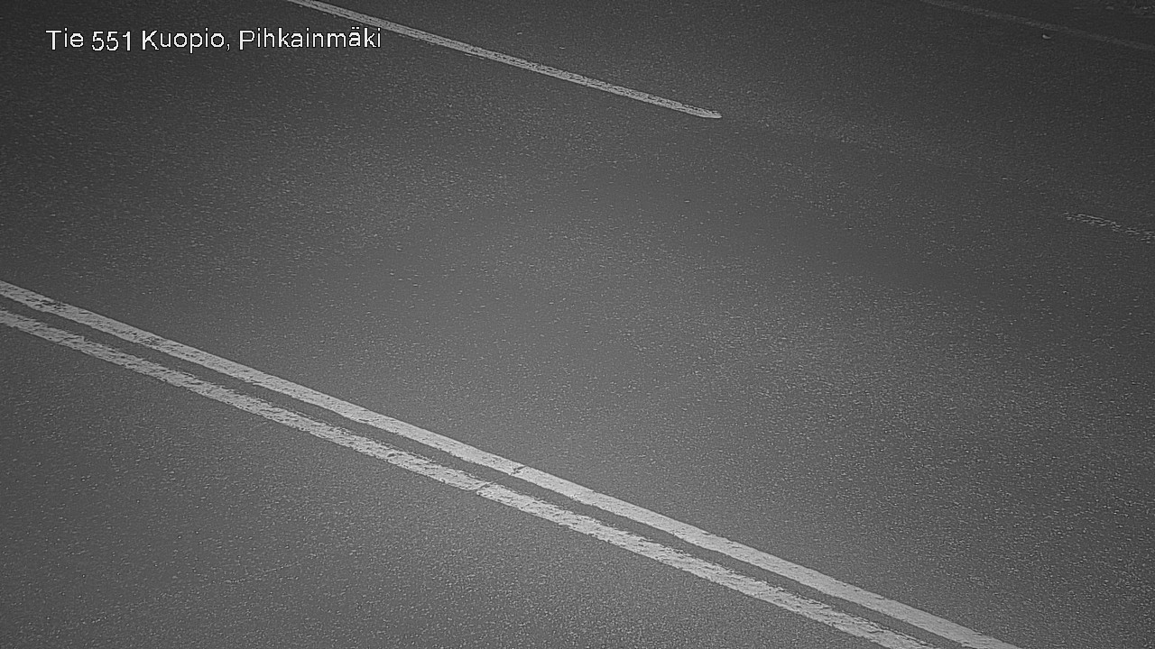 Weather Camera Image Road 551 Kuopio, Pihkainmäki, Kuopio, Pohjois-Savo