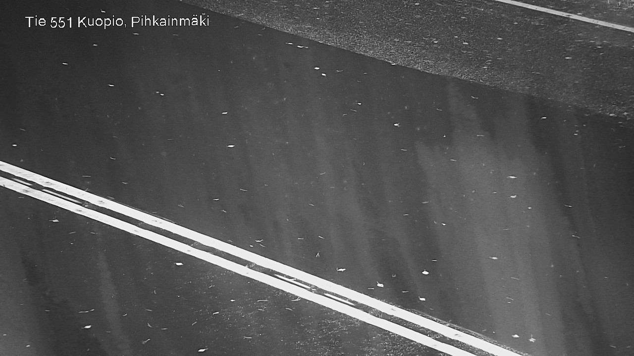 Weather Camera Image Road 551 Kuopio, Pihkainmäki, Kuopio, Pohjois-Savo