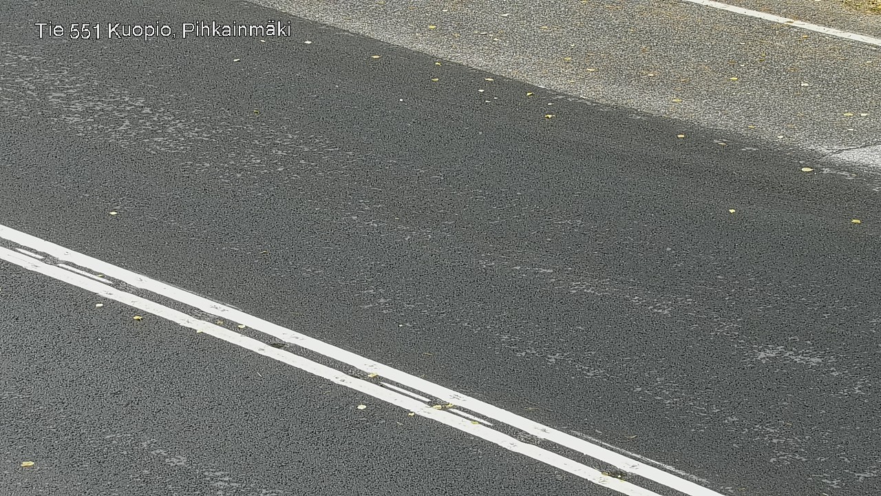 Weather Camera Image Road 551 Kuopio, Pihkainmäki, Kuopio, Pohjois-Savo