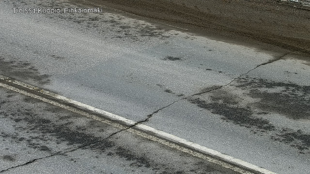 Weather Camera Image Road 551 Kuopio, Pihkainmäki, Kuopio, Pohjois-Savo