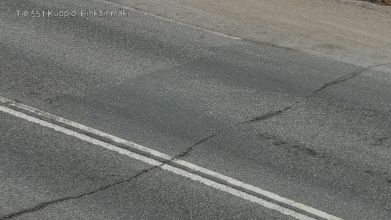 Weather Camera Image Road 551 Kuopio, Pihkainmäki, Kuopio, Pohjois-Savo