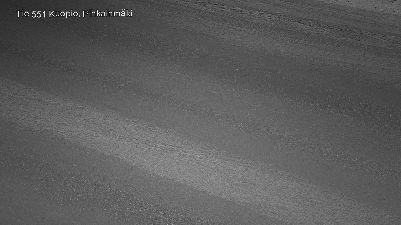 Weather Camera Image Road 551 Kuopio, Pihkainmäki, Kuopio, Pohjois-Savo