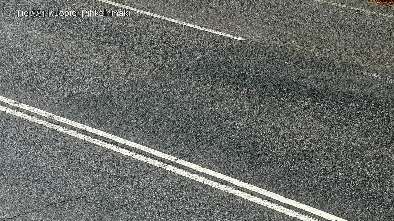 Weather Camera Image Väg 551 Kuopio, Pihkainmäki, Kuopio, Pohjois-Savo