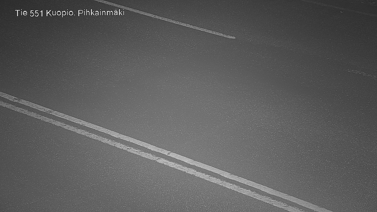 Weather Camera Image Road 551 Kuopio, Pihkainmäki, Kuopio, Pohjois-Savo