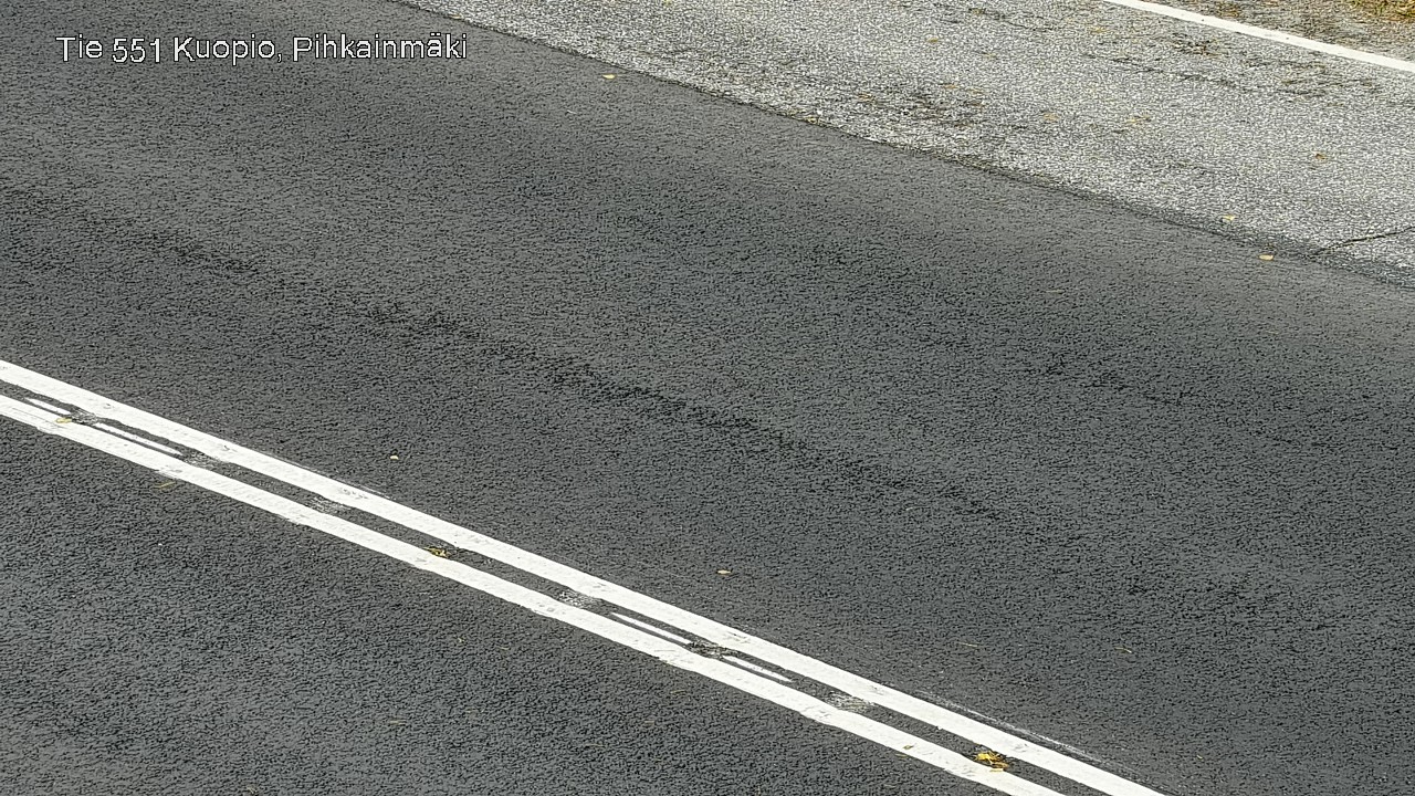 Weather Camera Image Road 551 Kuopio, Pihkainmäki, Kuopio, Pohjois-Savo
