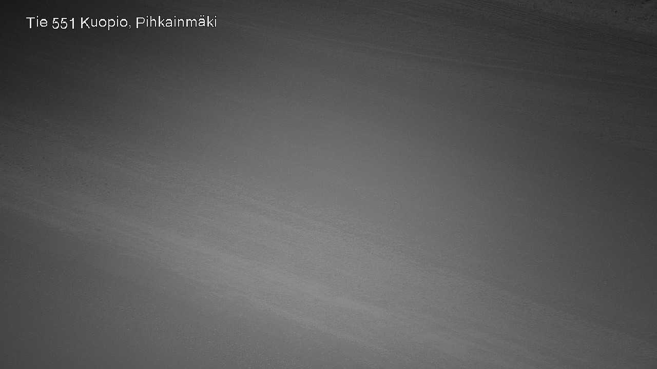 Weather Camera Image Road 551 Kuopio, Pihkainmäki, Kuopio, Pohjois-Savo