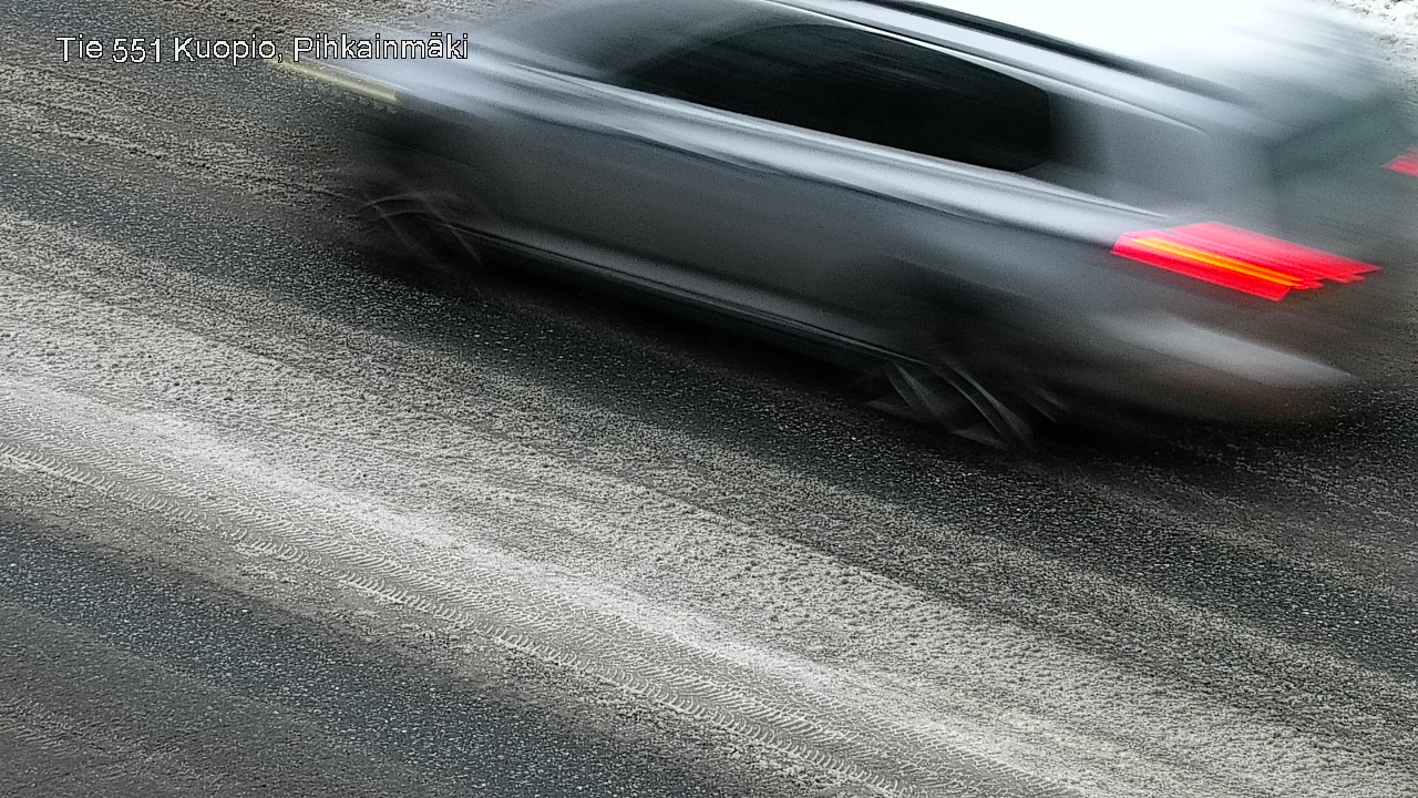 Weather Camera Image Road 551 Kuopio, Pihkainmäki, Kuopio, Pohjois-Savo