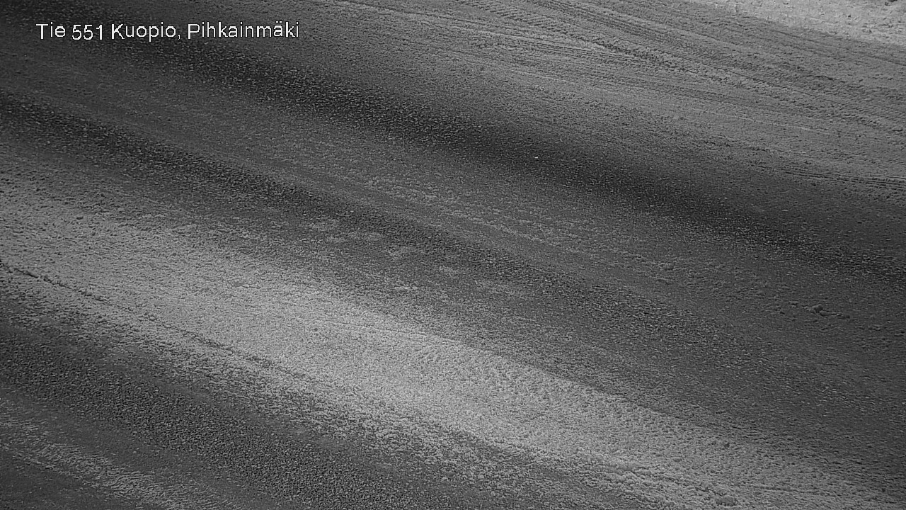 Weather Camera Image Road 551 Kuopio, Pihkainmäki, Kuopio, Pohjois-Savo