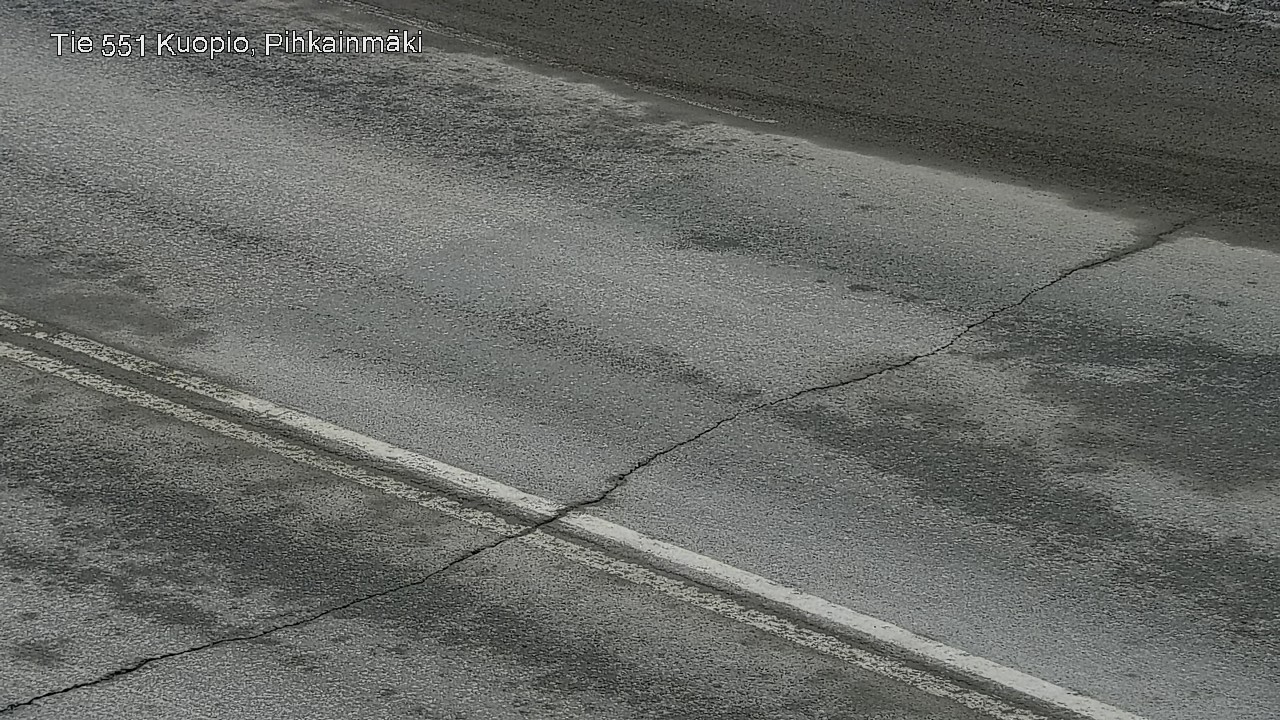 Weather Camera Image Road 551 Kuopio, Pihkainmäki, Kuopio, Pohjois-Savo