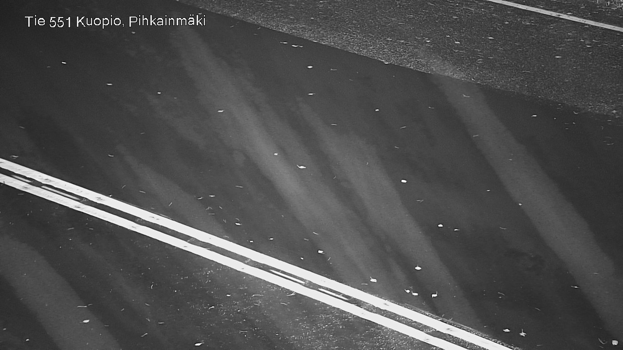 Weather Camera Image Road 551 Kuopio, Pihkainmäki, Kuopio, Pohjois-Savo