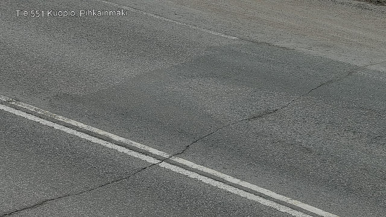Weather Camera Image Road 551 Kuopio, Pihkainmäki, Kuopio, Pohjois-Savo