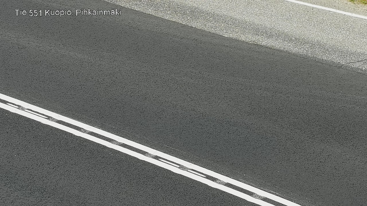Weather Camera Image Väg 551 Kuopio, Pihkainmäki, Kuopio, Pohjois-Savo