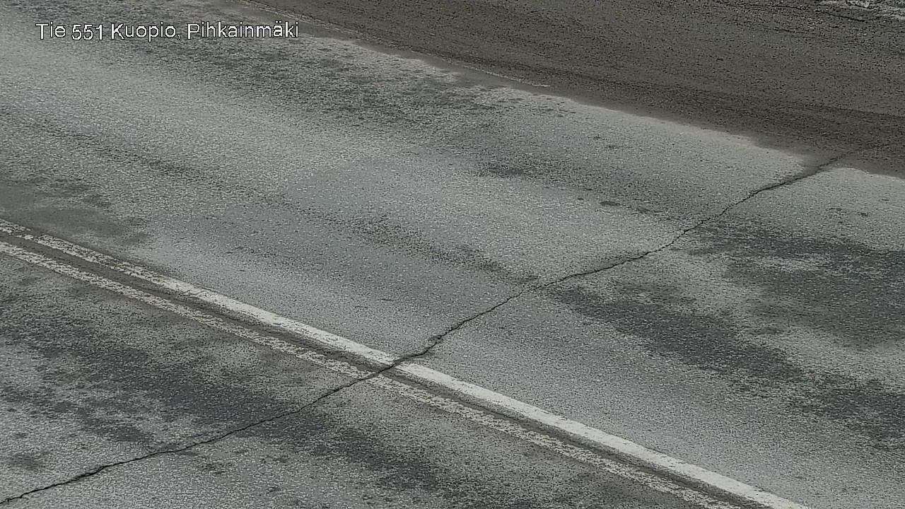 Weather Camera Image Road 551 Kuopio, Pihkainmäki, Kuopio, Pohjois-Savo