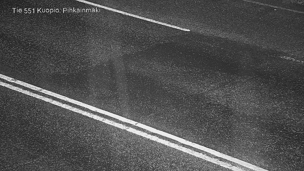 Weather Camera Image Väg 551 Kuopio, Pihkainmäki, Kuopio, Pohjois-Savo