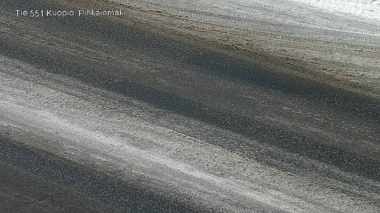 Weather Camera Image Road 551 Kuopio, Pihkainmäki, Kuopio, Pohjois-Savo