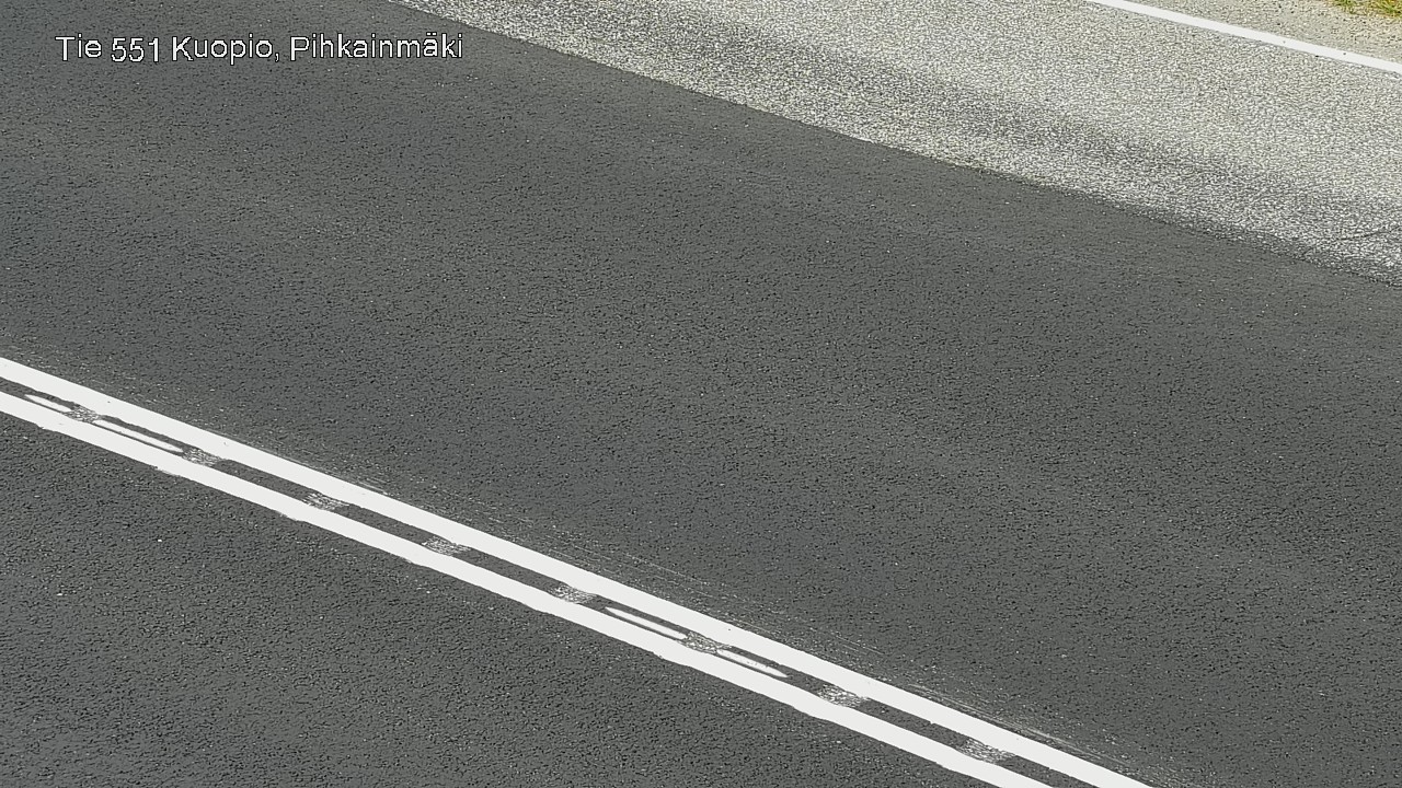 Weather Camera Image Road 551 Kuopio, Pihkainmäki, Kuopio, Pohjois-Savo