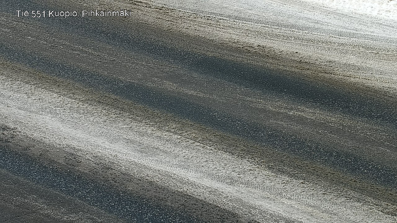 Weather Camera Image Road 551 Kuopio, Pihkainmäki, Kuopio, Pohjois-Savo