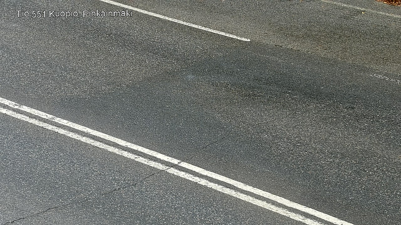 Weather Camera Image Väg 551 Kuopio, Pihkainmäki, Kuopio, Pohjois-Savo