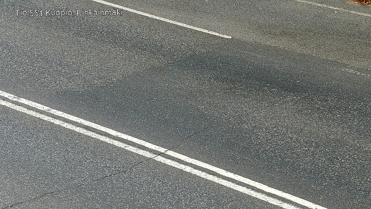 Weather Camera Image Väg 551 Kuopio, Pihkainmäki, Kuopio, Pohjois-Savo