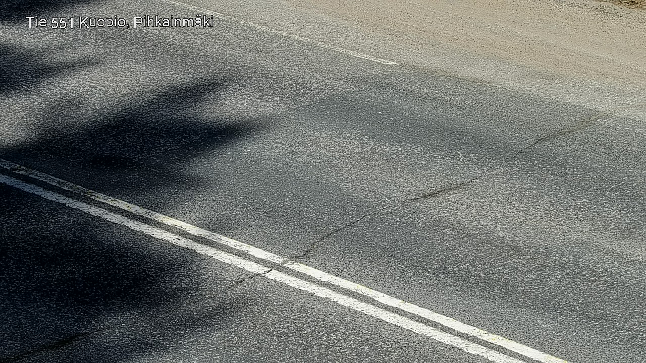 Weather Camera Image Road 551 Kuopio, Pihkainmäki, Kuopio, Pohjois-Savo