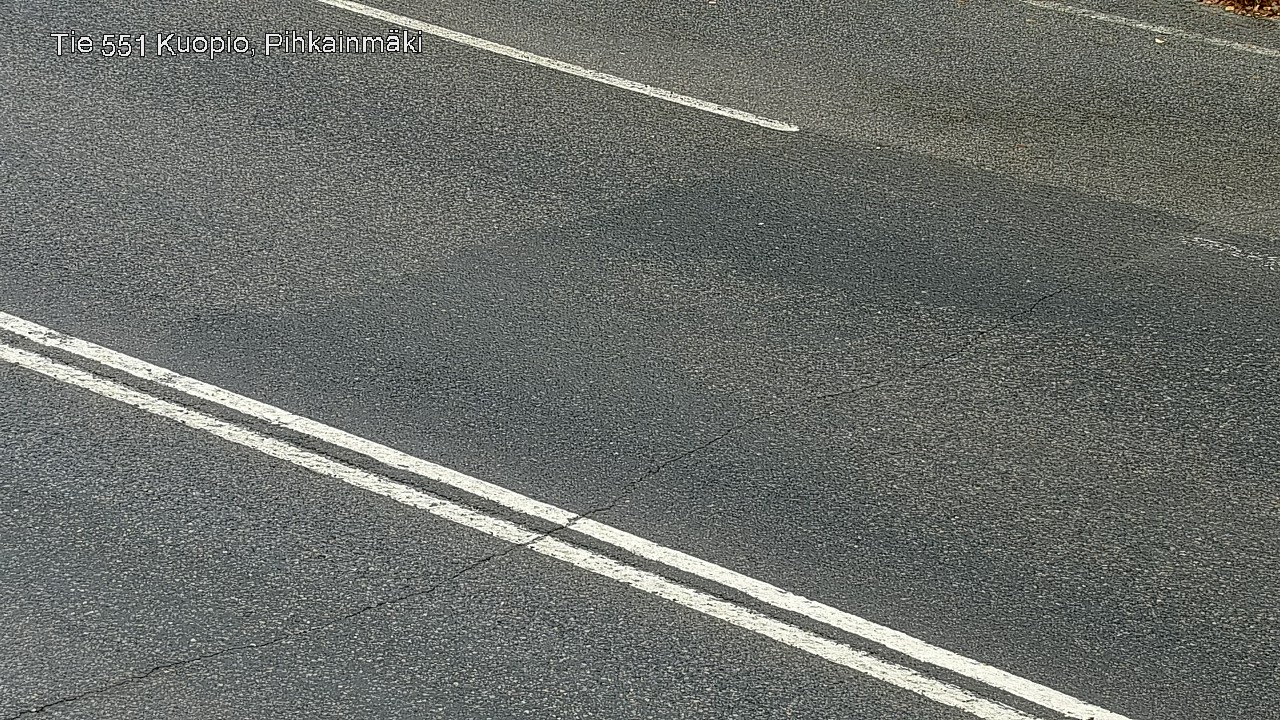 Weather Camera Image Väg 551 Kuopio, Pihkainmäki, Kuopio, Pohjois-Savo