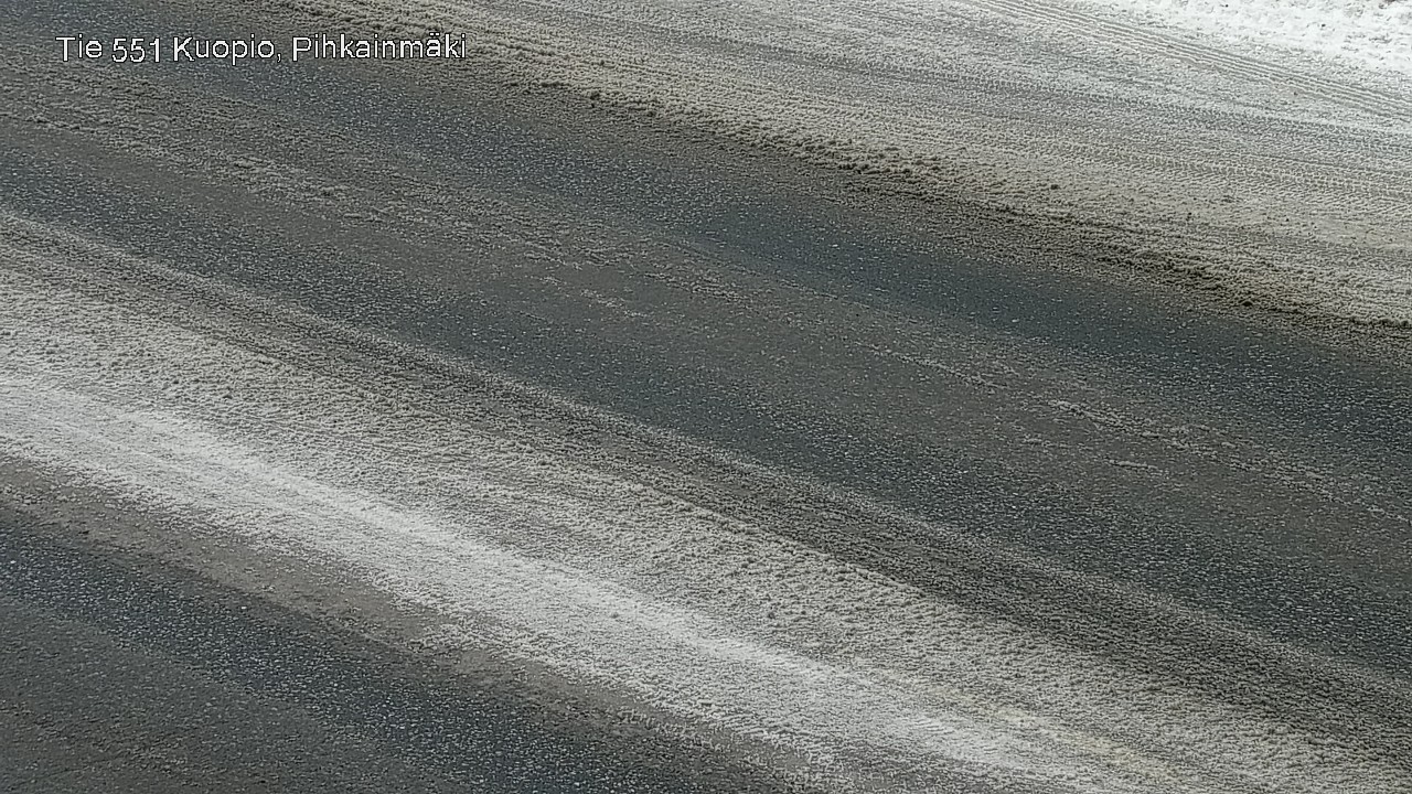 Weather Camera Image Road 551 Kuopio, Pihkainmäki, Kuopio, Pohjois-Savo