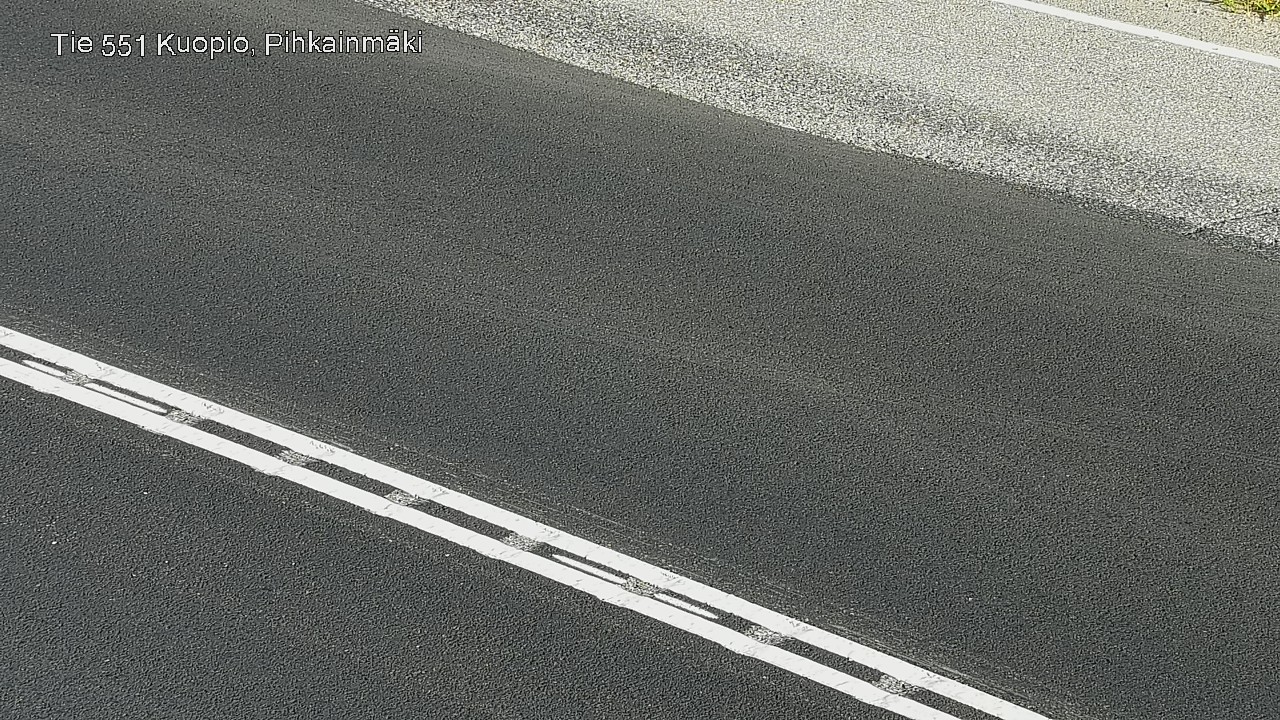 Weather Camera Image Road 551 Kuopio, Pihkainmäki, Kuopio, Pohjois-Savo