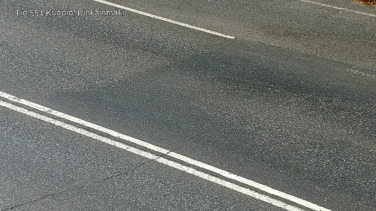 Weather Camera Image Väg 551 Kuopio, Pihkainmäki, Kuopio, Pohjois-Savo