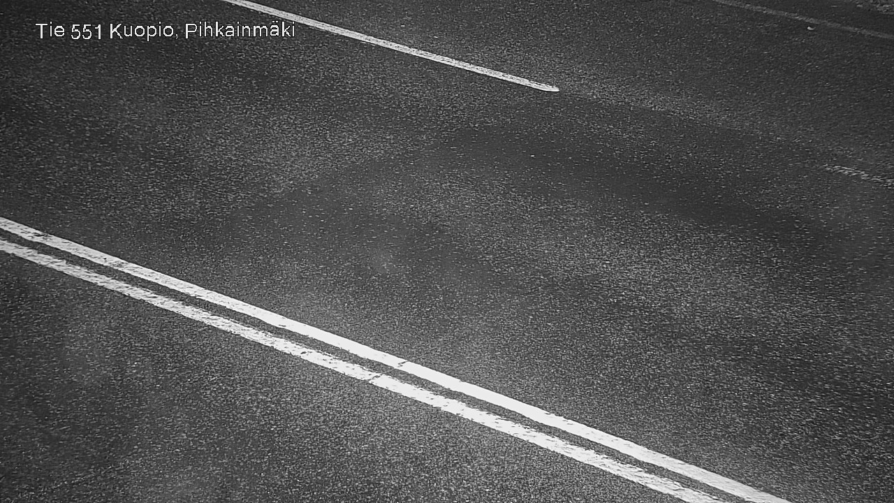 Weather Camera Image Road 551 Kuopio, Pihkainmäki, Kuopio, Pohjois-Savo