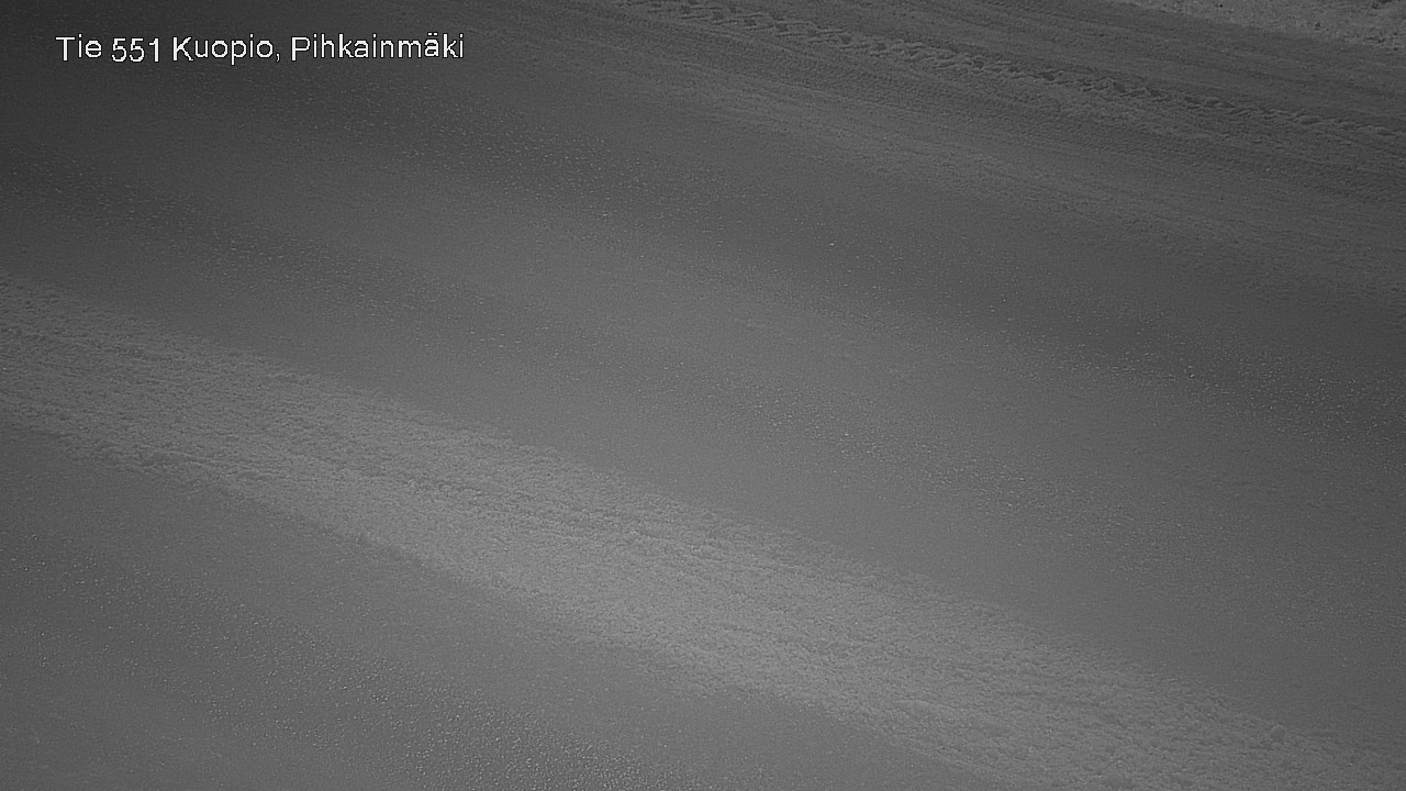 Weather Camera Image Road 551 Kuopio, Pihkainmäki, Kuopio, Pohjois-Savo