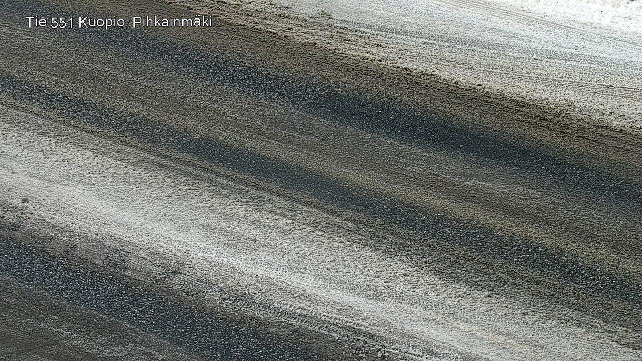 Weather Camera Image Road 551 Kuopio, Pihkainmäki, Kuopio, Pohjois-Savo