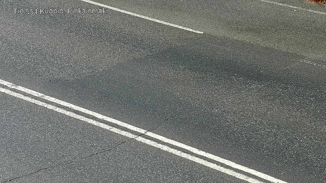 Weather Camera Image Väg 551 Kuopio, Pihkainmäki, Kuopio, Pohjois-Savo
