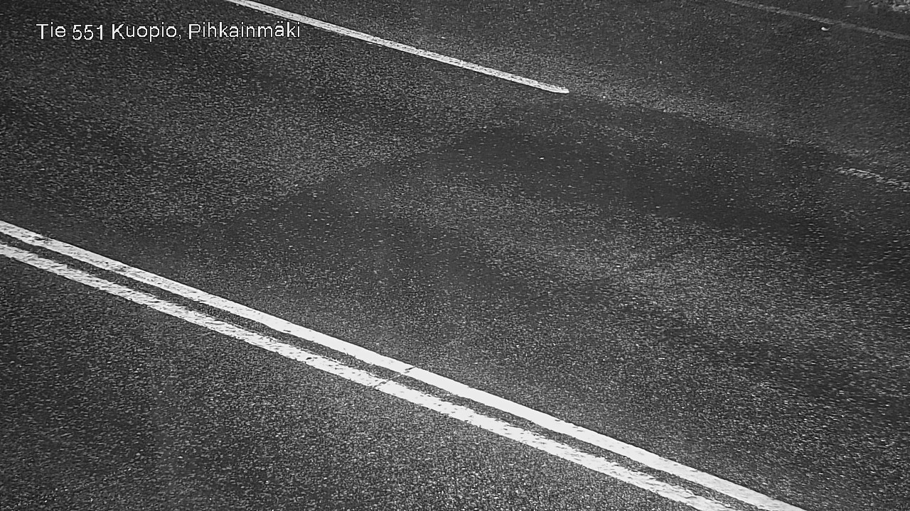 Weather Camera Image Väg 551 Kuopio, Pihkainmäki, Kuopio, Pohjois-Savo