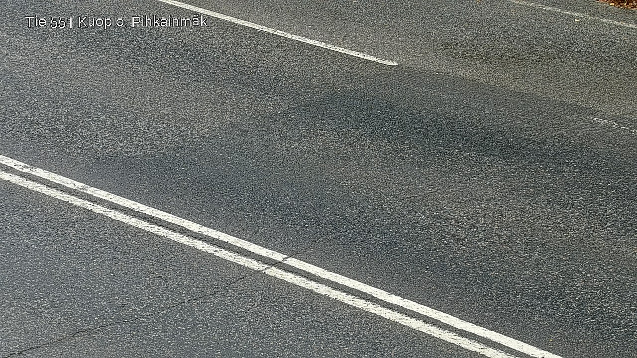 Weather Camera Image Väg 551 Kuopio, Pihkainmäki, Kuopio, Pohjois-Savo