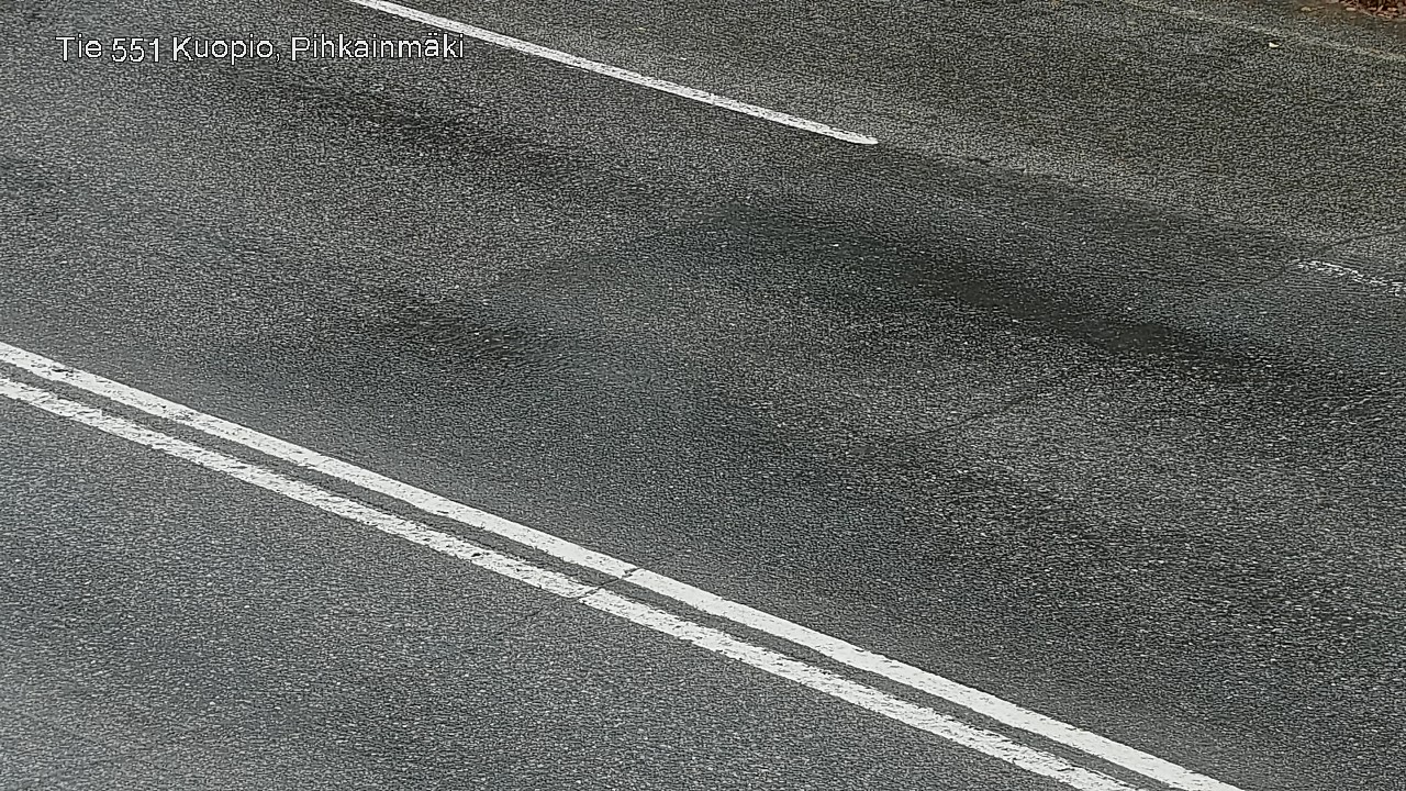 Weather Camera Image Väg 551 Kuopio, Pihkainmäki, Kuopio, Pohjois-Savo