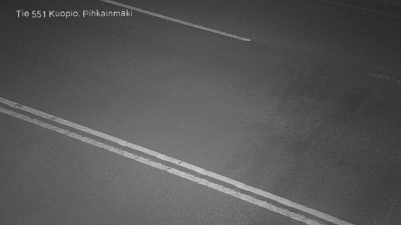 Weather Camera Image Road 551 Kuopio, Pihkainmäki, Kuopio, Pohjois-Savo