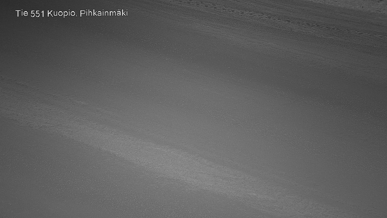 Weather Camera Image Väg 551 Kuopio, Pihkainmäki, Kuopio, Pohjois-Savo