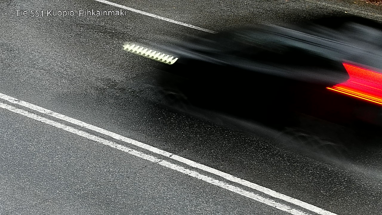 Weather Camera Image Väg 551 Kuopio, Pihkainmäki, Kuopio, Pohjois-Savo