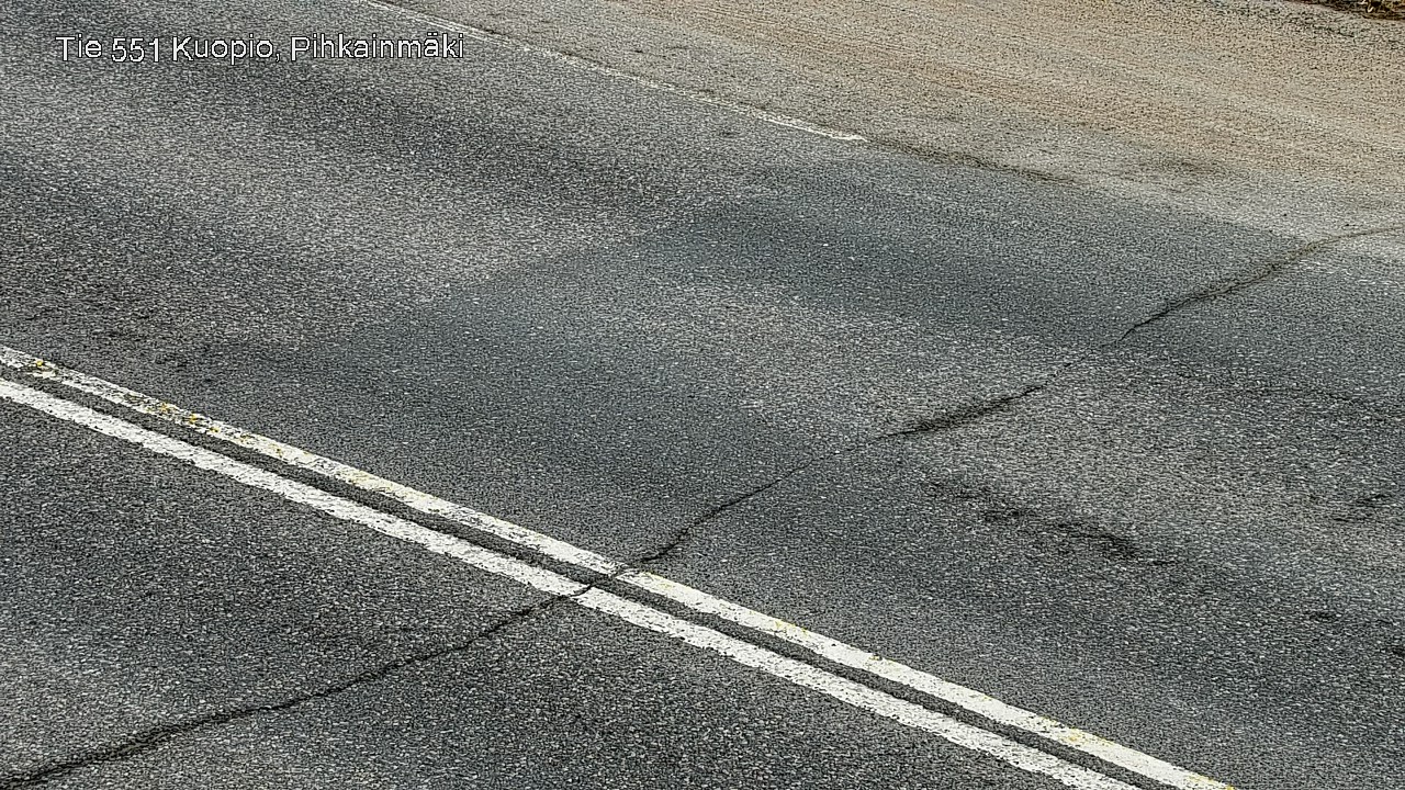 Weather Camera Image Väg 551 Kuopio, Pihkainmäki, Kuopio, Pohjois-Savo