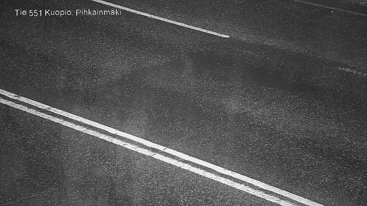 Weather Camera Image Road 551 Kuopio, Pihkainmäki, Kuopio, Pohjois-Savo