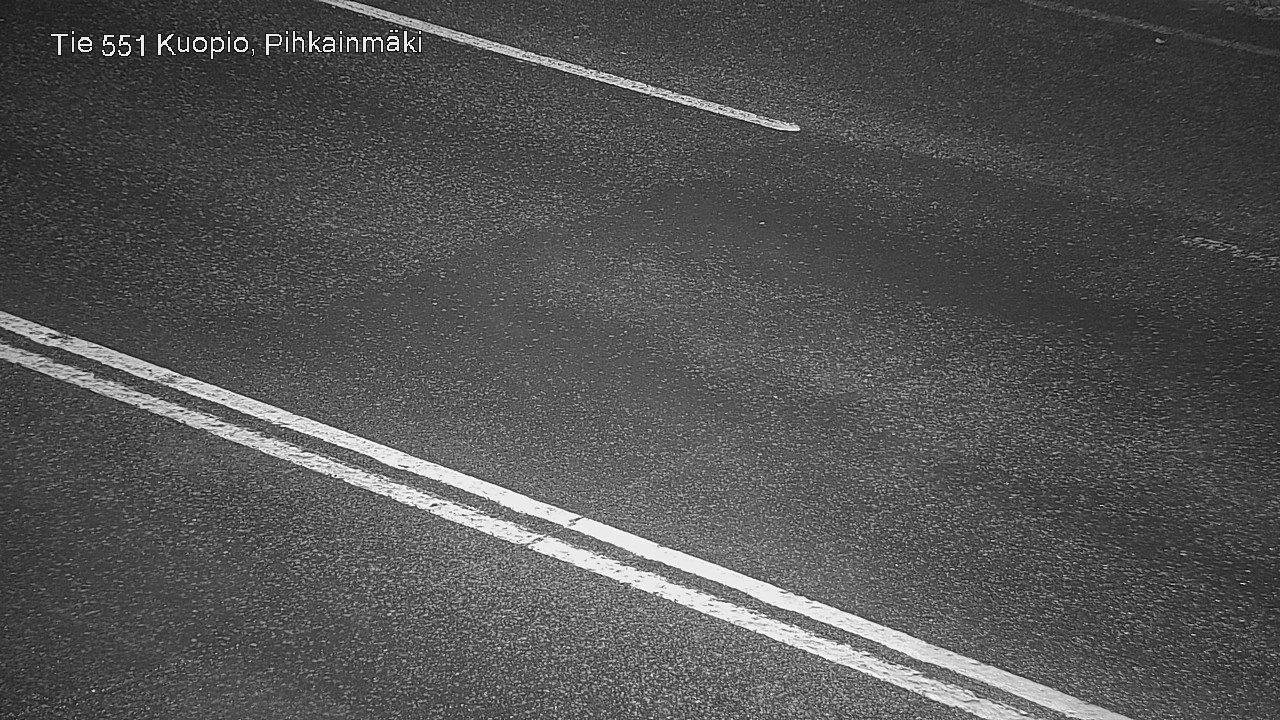 Weather Camera Image Road 551 Kuopio, Pihkainmäki, Kuopio, Pohjois-Savo