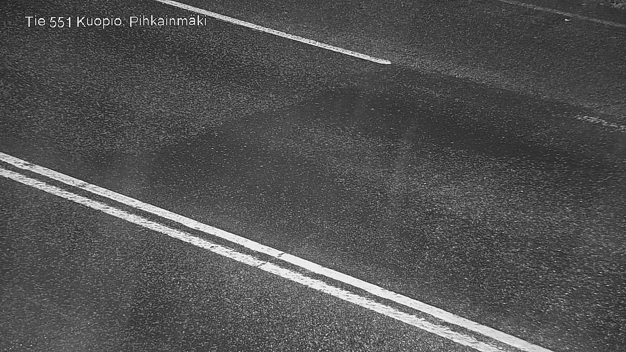 Weather Camera Image Väg 551 Kuopio, Pihkainmäki, Kuopio, Pohjois-Savo