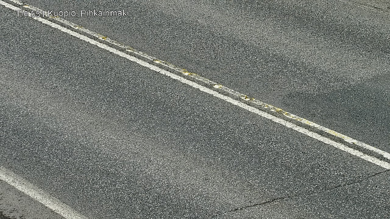 Weather Camera Image Väg 551 Kuopio, Pihkainmäki, Kuopio, Pohjois-Savo