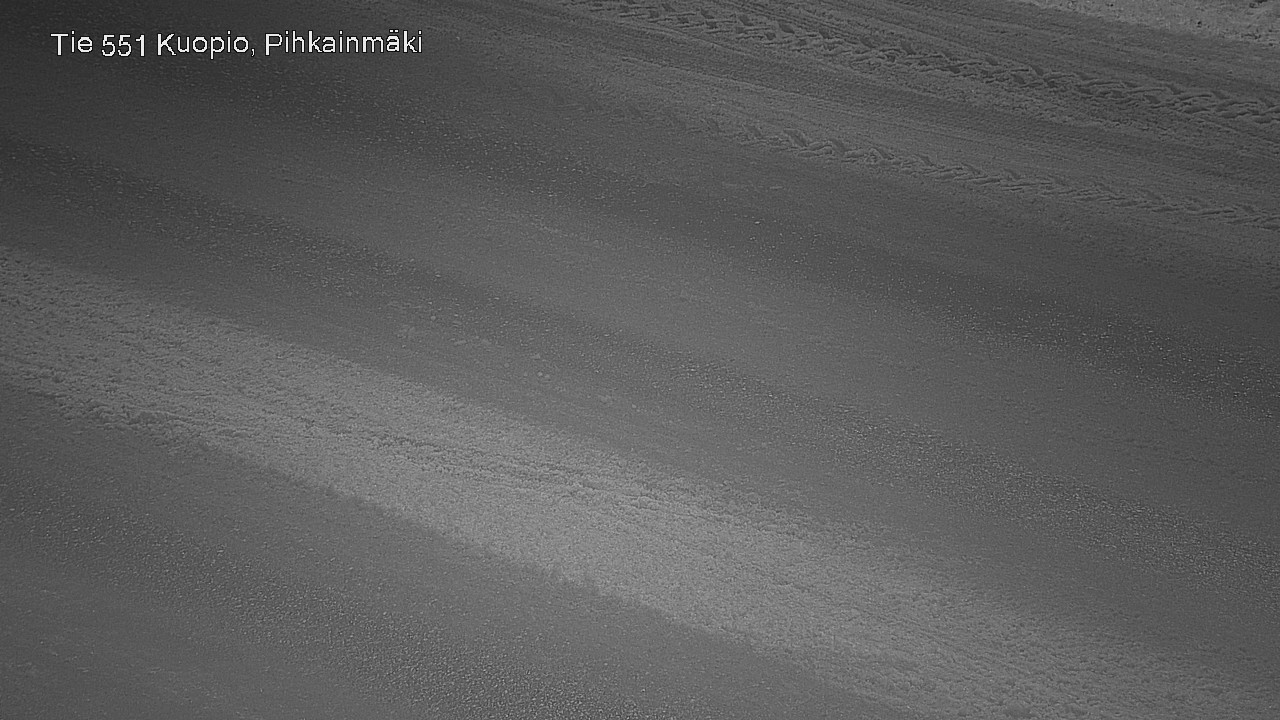 Weather Camera Image Road 551 Kuopio, Pihkainmäki, Kuopio, Pohjois-Savo