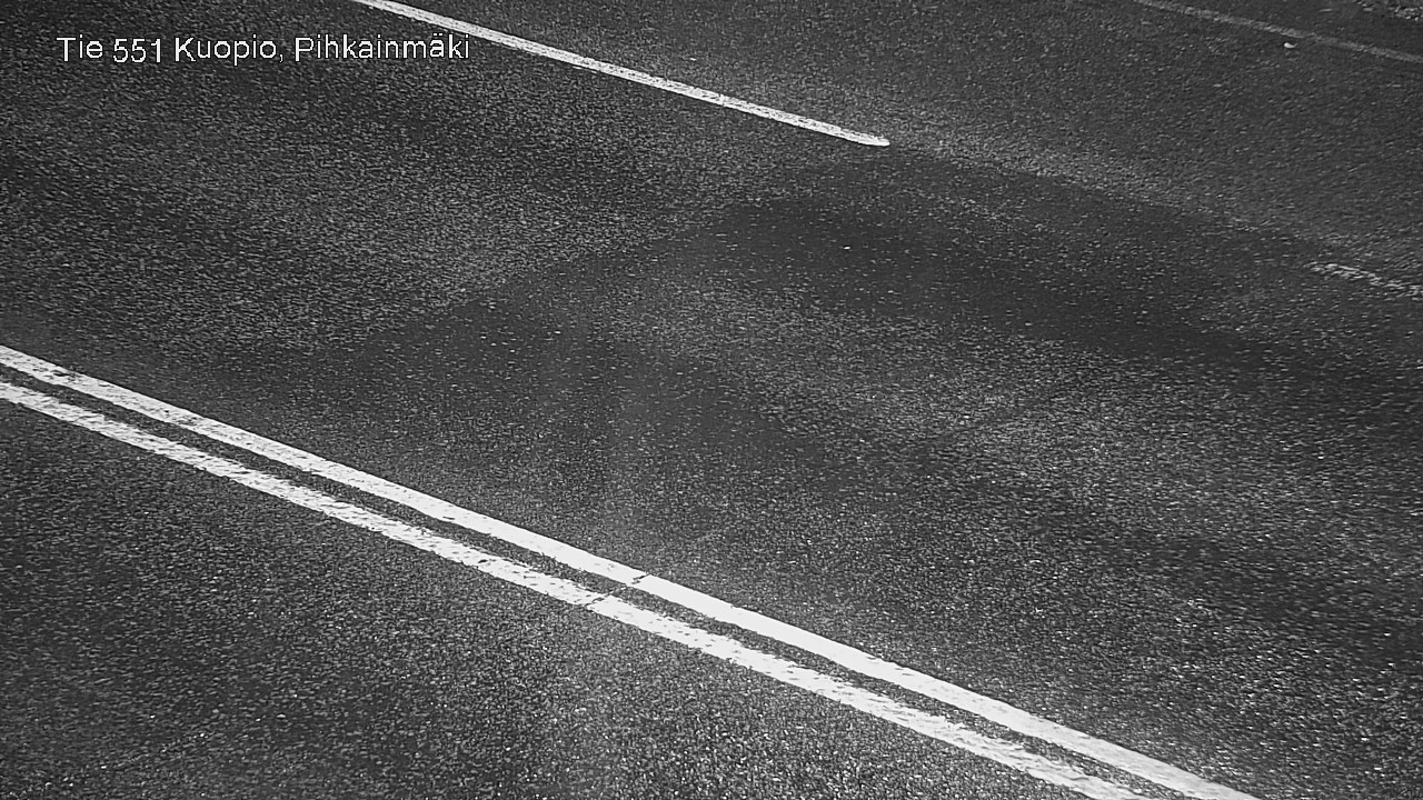 Weather Camera Image Väg 551 Kuopio, Pihkainmäki, Kuopio, Pohjois-Savo