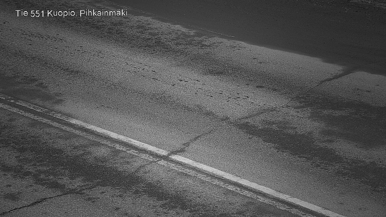 Weather Camera Image Road 551 Kuopio, Pihkainmäki, Kuopio, Pohjois-Savo