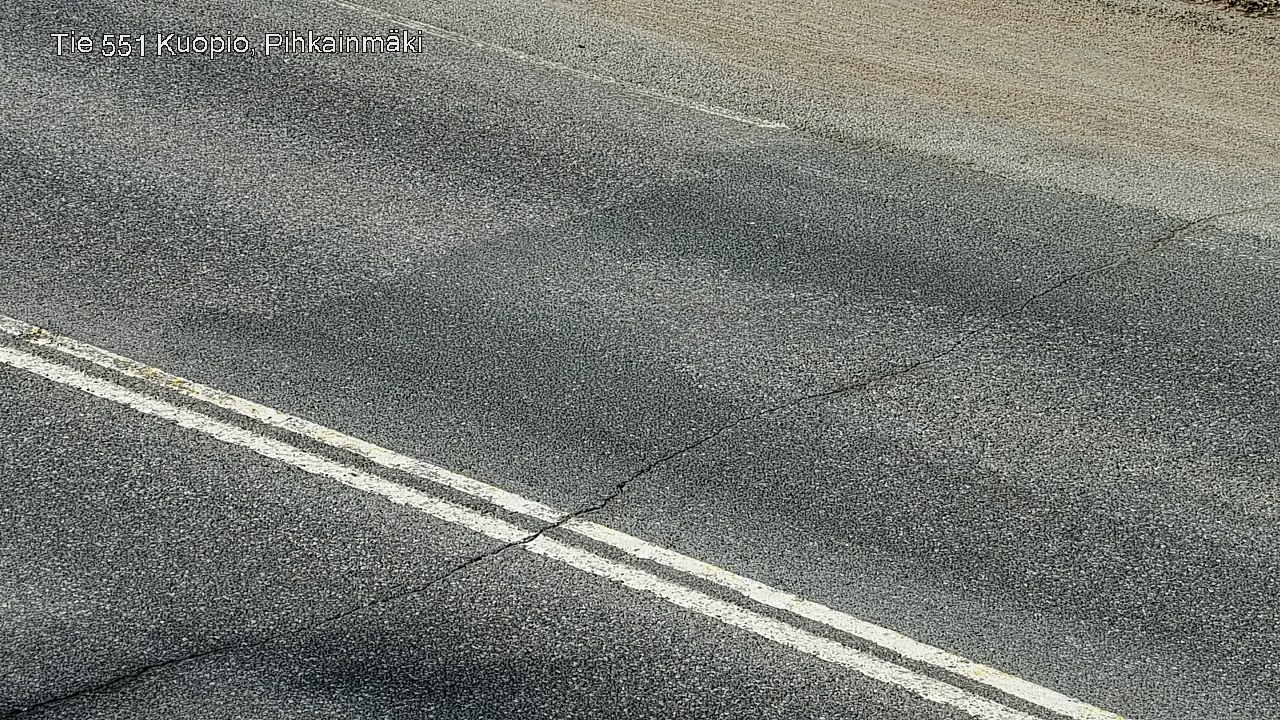 Weather Camera Image Road 551 Kuopio, Pihkainmäki, Kuopio, Pohjois-Savo